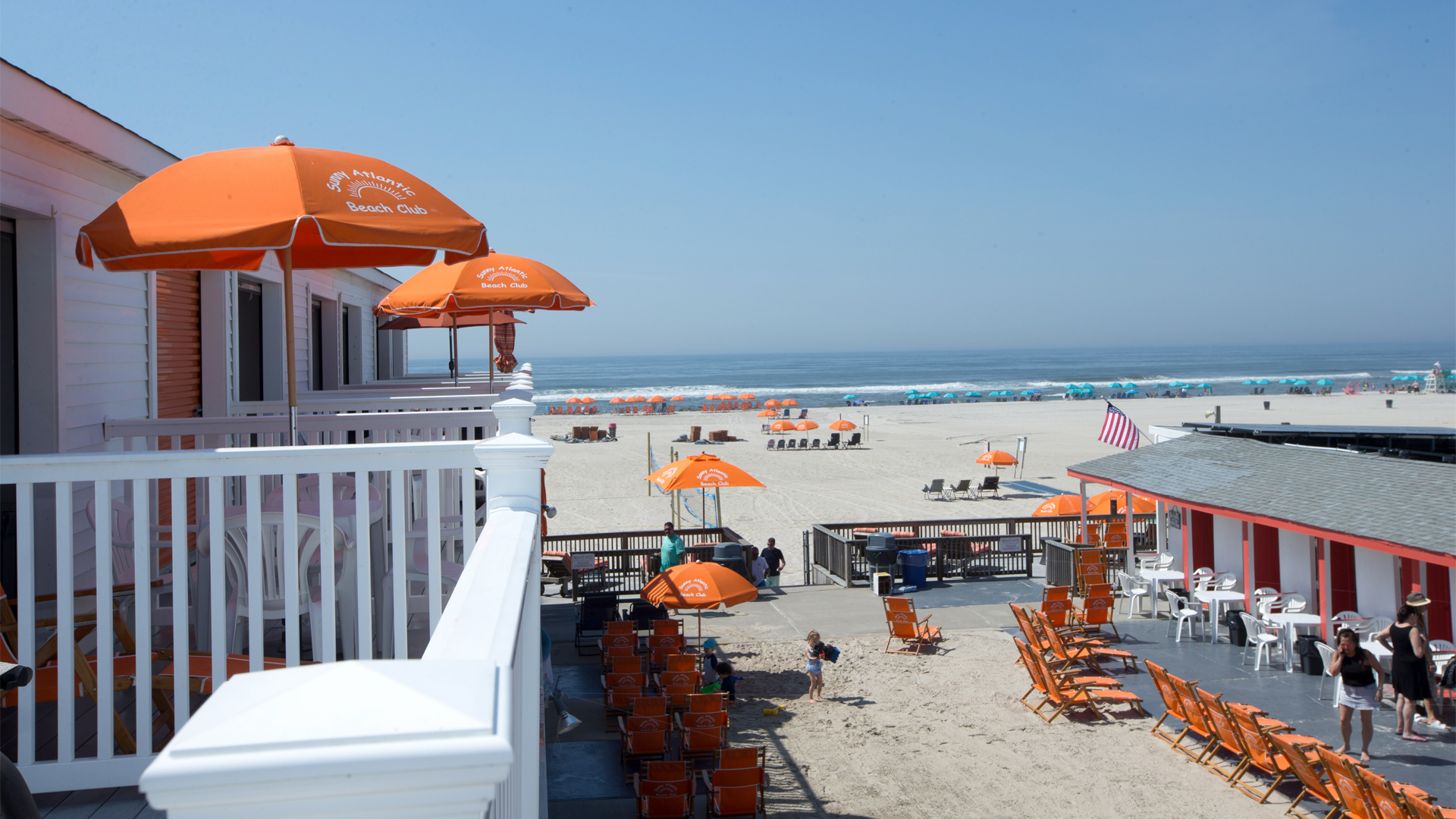 Upper Sand Court Cabanas Sunny Atlantic Beach Club